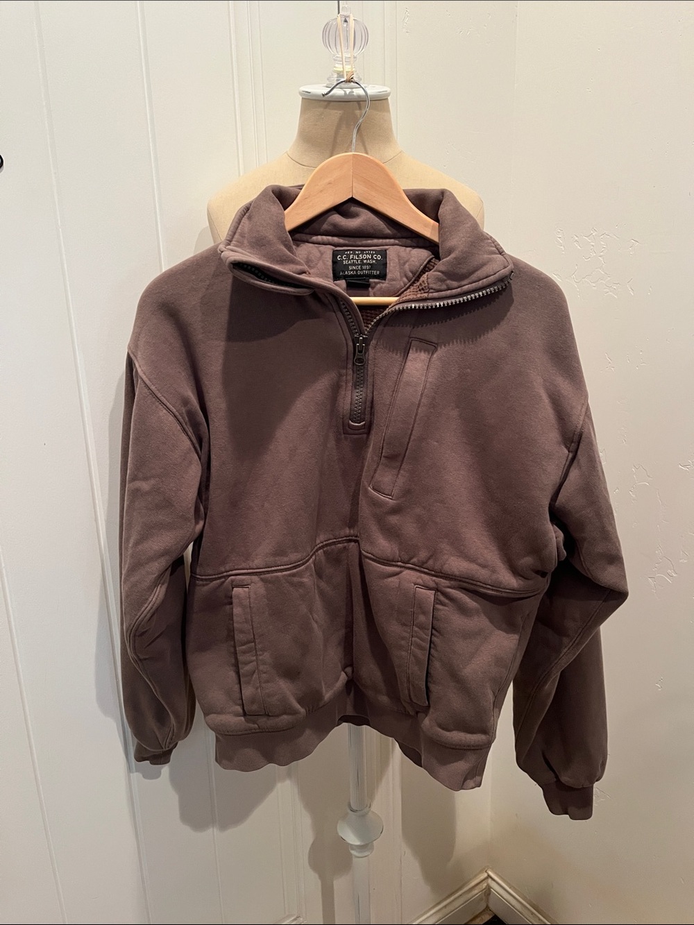 C.C. Filson Co. Men's Half-Zip Pullover Sweater